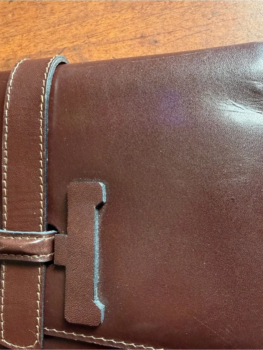 Women’s Leather Crossbody Bag in Dark Brown
